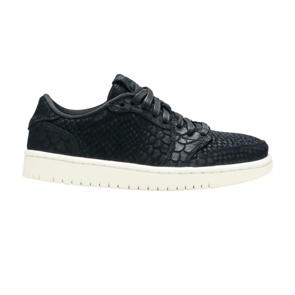 Nike Air Jordan 1 Retro Low NS in the "Black Python" colorway